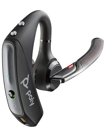 POLY Cuffie Voyager 5200 + cavo da USB-A a micro USB tecnologia Nano Coating