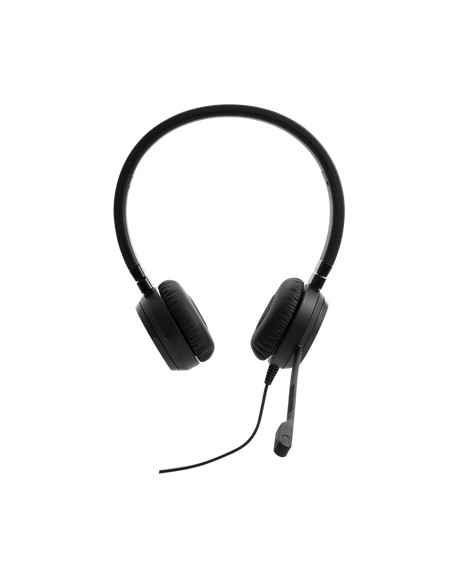 Lenovo Pro Wired Stereo VOIP Auricolare Cablato A Padiglione Ufficio Nero