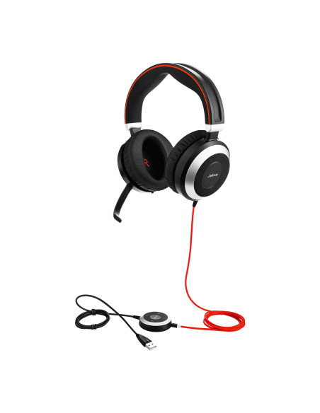 Jabra 7899-829-209 cuffia e auricolare Cablato A Padiglione Ufficio Nero