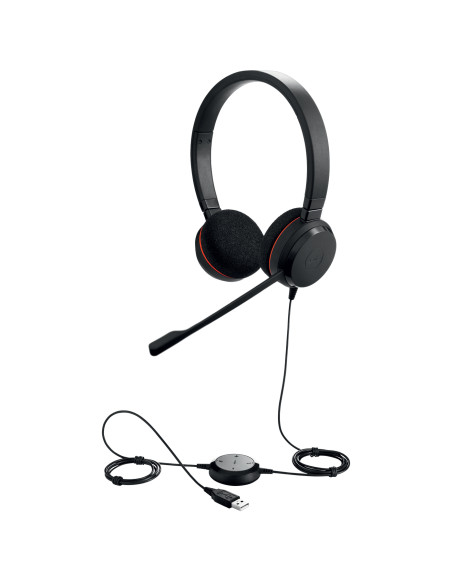 Jabra 4999-829-209 cuffia e auricolare Cablato A Padiglione Ufficio USB tipo A Nero