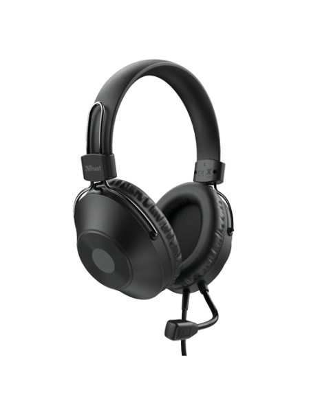 Trust Ozo Auricolare Cablato A Padiglione Musica e Chiamate USB tipo A Nero