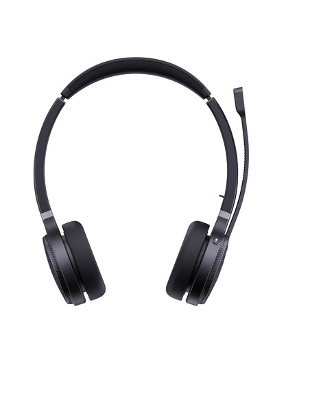 Yealink WH62 Dual Teams Auricolare Wireless A Padiglione Ufficio Micro-USB Base di ricarica Nero