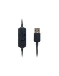 Equip 245305 cuffia e auricolare Cablato A Padiglione Ufficio USB tipo A Nero 2