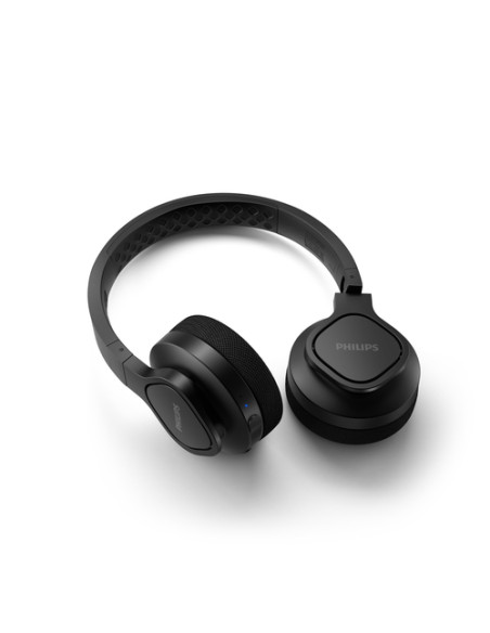 Philips TAA4216BK/00 cuffia e auricolare Con cavo e senza cavo A Padiglione Musica e Chiamate USB tipo-C Bluetooth Nero