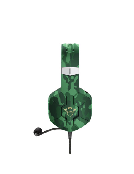 Trust GXT 323C Carus Auricolare Cablato A Padiglione Gaming Mimetico