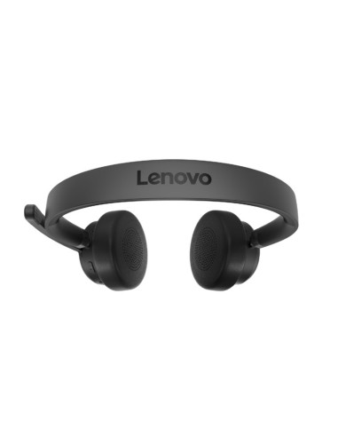 Lenovo Wireless VoIP Headset Auricolare A Padiglione Ufficio Bluetooth Nero