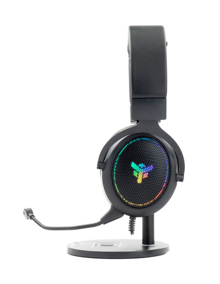 itek H500 Auricolare Cablato A Padiglione Gaming Nero