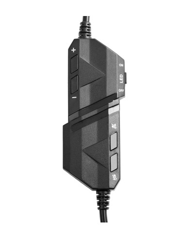 itek H500 Auricolare Cablato A Padiglione Gaming Nero