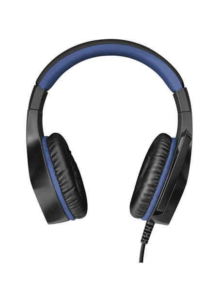 Trust GXT 404B Rana Auricolare Cablato A Padiglione Gaming Nero, Blu