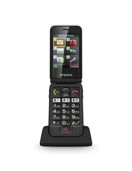 Emporia emporiaJOY 7,11 cm (2.8") Nero Telefono di livello base