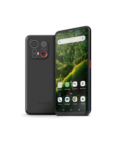 Emporia emporiaME6 16,7 cm (6.58") SIM singola Android 13 5G USB tipo-C 6 GB 128 GB 4900 mAh Nero