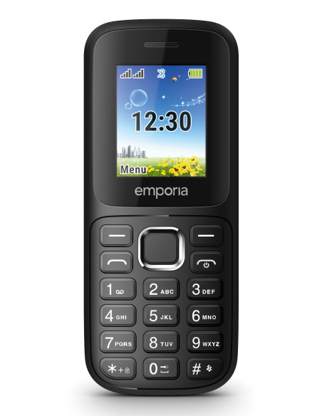 Emporia emporiaFN313 4,5 cm (1.77") 64 g Nero Telefono per anziani