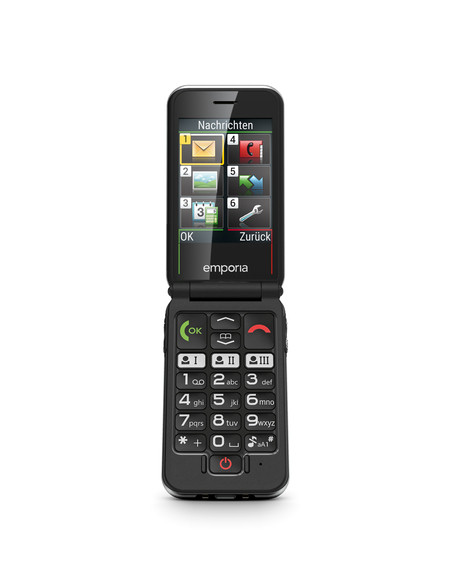 Emporia emporiaJOY 7,11 cm (2.8") Nero Telefono di livello base