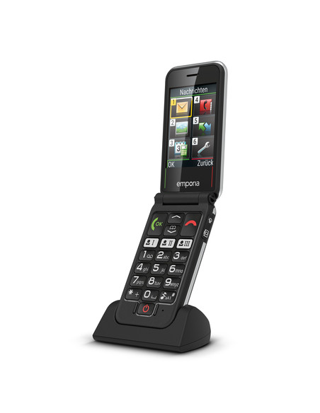 Emporia emporiaJOY 7,11 cm (2.8") Nero Telefono di livello base