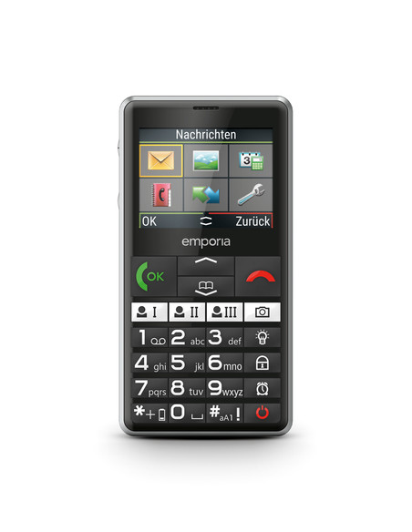 Emporia emporiaPURE-LTE 5,87 cm (2.31") 107 g Nero Telefono per anziani