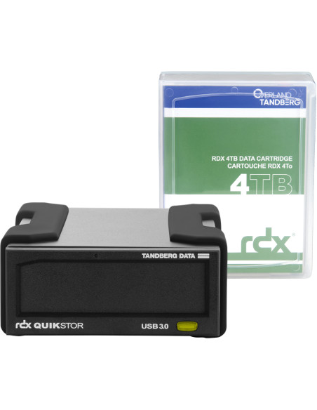 Overland-Tandberg 8866-RDX dispositivo di archiviazione di backup Disco di archiviazione Cartuccia RDX 4 TB