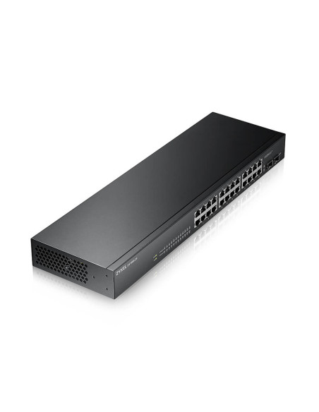 Zyxel GS-1900-24 v2 Gestito L2 Gigabit Ethernet (10/100/1000) 1U Nero