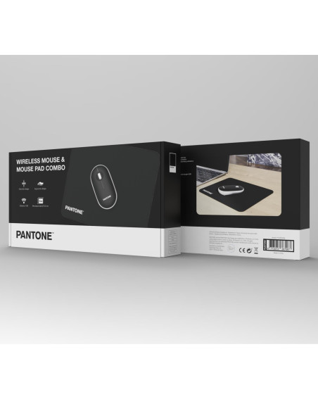 PANTONE BUNDLE MOUSE + PAD BLACK