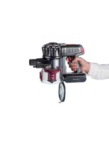 Ariete 2757 22v Lithium - Scopa Elettrica Senza Fili - 3 livelli di Filtrazione - Batteria Li-Ion 2200 mAH - Kit accessori inclu