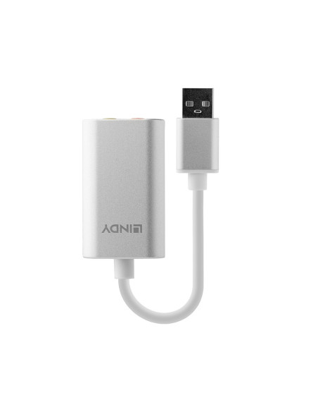 Lindy 42926 convertitore audio Argento, Bianco