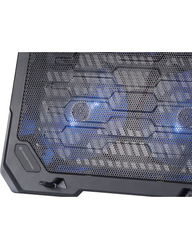Conceptronic THANA01B base di raffreddamento per laptop 39,6 cm (15.6") Nero