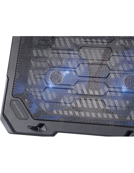 Conceptronic THANA01B base di raffreddamento per laptop 39,6 cm (15.6") Nero