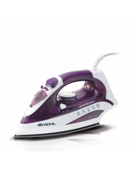 Ariete 6235 Steam Iron - Ferro da stiro con piastra in Ceramica - Vapore 25 gr/min - Colpo vapore 140 gr/min - vapore verticale 