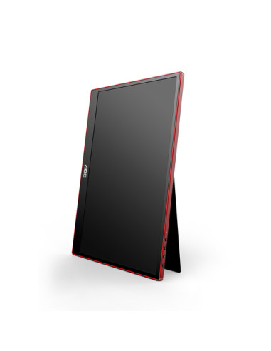 AOC 16G3 TV e monitor portatile Nero, Rosso 39,6 cm (15.6") TFT 1920 x 1080 Pixel