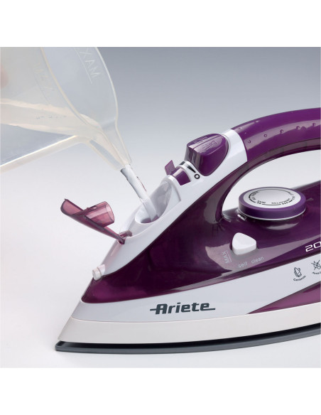 Ariete 6235 Steam Iron - Ferro da stiro con piastra in Ceramica - Vapore 25 gr/min - Colpo vapore 140 gr/min - vapore verticale 