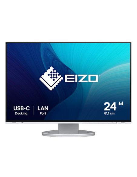 EIZO FlexScan EV2495-WT LED display 61,2 cm (24.1") 1920 x 1200 Pixel WUXGA Bianco