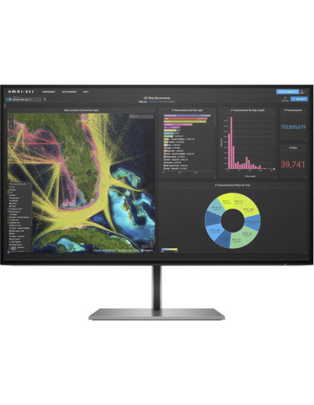 HP Z27k G3 Monitor PC 68,6 cm (27") 3840 x 2160 Pixel 4K Ultra HD Argento