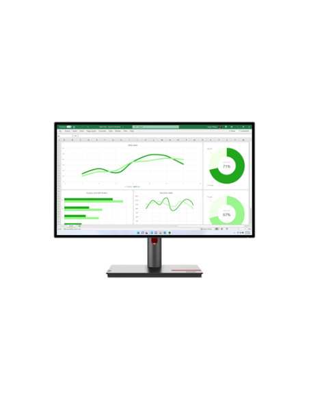 Lenovo ThinkVision P27q-30 LED display 68,6 cm (27") 2560 x 1440 Pixel Quad HD Nero