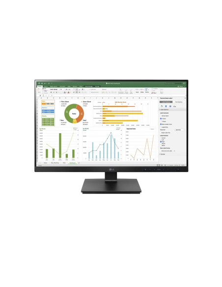 LG 24BN65YP-B Monitor PC 61 cm (24") 1920 x 1080 Pixel Full HD LED Nero