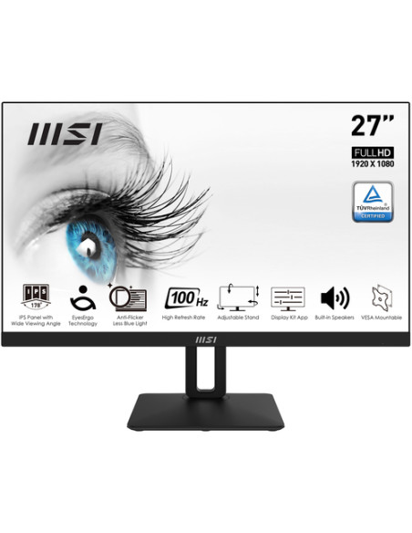 MSI Pro MP271AP Monitor PC 68,6 cm (27") 1920 x 1080 Pixel Full HD LCD Nero