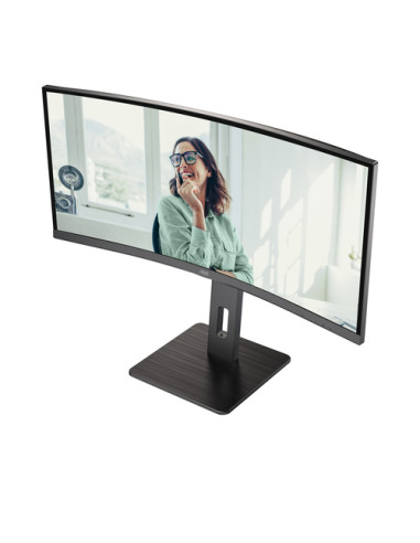 AOC CU34P3CV Monitor PC 86,4 cm (34") 3440 x 1440 Pixel UltraWide Quad HD LED Nero