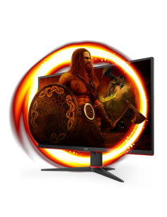 AOC G2 Q27G2E/BK Monitor PC 68,6 cm (27") 2560 x 1440 Pixel Quad HD Nero, Rosso 2