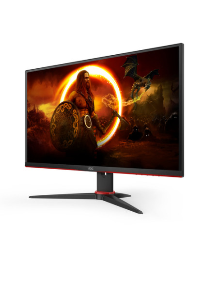 AOC G2 Q27G2E/BK Monitor PC 68,6 cm (27") 2560 x 1440 Pixel Quad HD Nero, Rosso