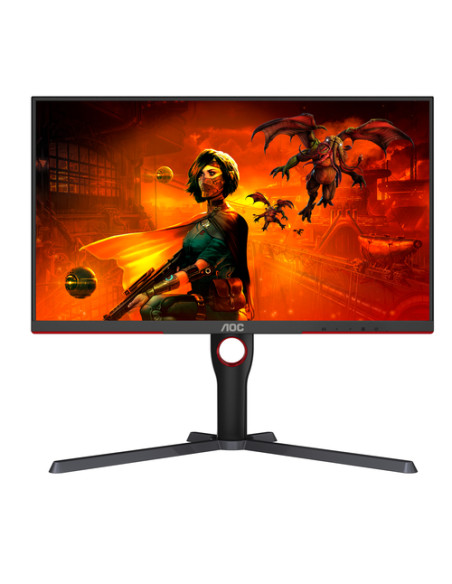AOC G3 U27G3X/BK Monitor PC 68,6 cm (27") 3840 x 2160 Pixel 4K Ultra HD LED Nero, Rosso
