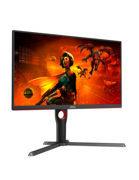 AOC G3 U27G3X/BK Monitor PC 68,6 cm (27") 3840 x 2160 Pixel 4K Ultra HD LED Nero, Rosso