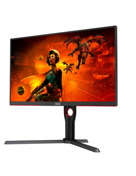 AOC G3 U27G3X/BK Monitor PC 68,6 cm (27") 3840 x 2160 Pixel 4K Ultra HD LED Nero, Rosso