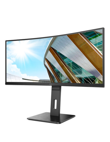 AOC P2 CU34P2A Monitor PC 86,4 cm (34") 3440 x 1440 Pixel Quad HD LED Nero