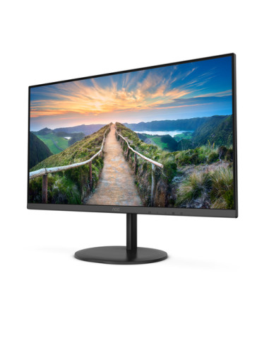 AOC V4 Q24V4EA Monitor PC 60,5 cm (23.8") 2560 x 1440 Pixel 2K Ultra HD LED Nero