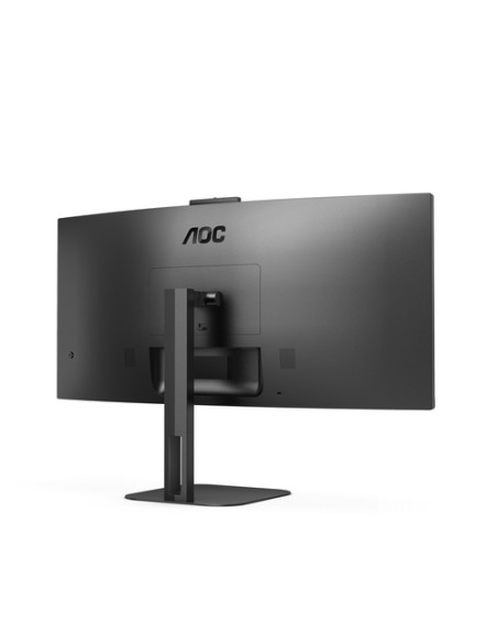 AOC V5 CU34V5CW Monitor PC 86,4 cm (34") 3440 x 1440 Pixel Wide Quad HD LED Nero
