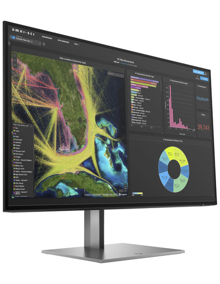 HP Z27k G3 Monitor PC 68,6 cm (27") 3840 x 2160 Pixel 4K Ultra HD Argento