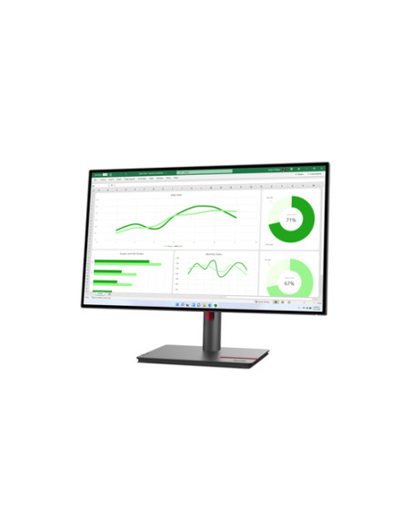 Lenovo ThinkVision P27q-30 LED display 68,6 cm (27") 2560 x 1440 Pixel Quad HD Nero