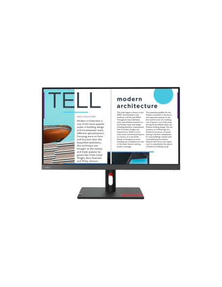Lenovo ThinkVision S25e-30 LED display 62,2 cm (24.5") 1920 x 1080 Pixel Full HD Grigio