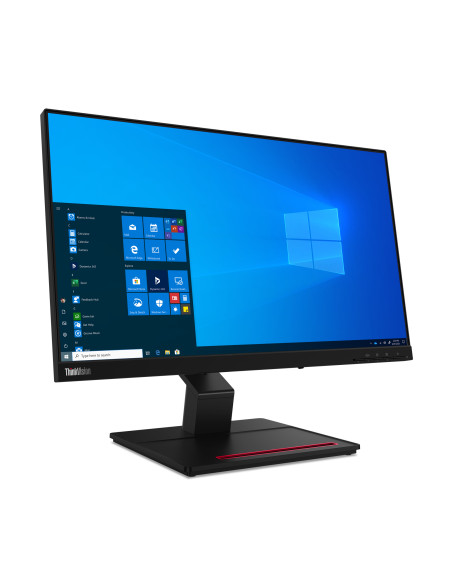 Lenovo ThinkVision T24t-20 Monitor PC 60,5 cm (23.8") 1920 x 1080 Pixel Full HD LED Touch screen Capacitivo Nero