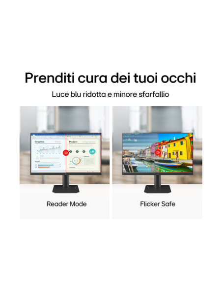 LG 27MR400-B Monitor PC 68,6 cm (27") 1920 x 1080 Pixel Full HD LED Nero