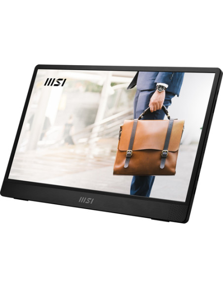 MSI Pro MP161 E2 Monitor portatile Nero 39,6 cm (15.6") LED 1920 x 1080 Pixel