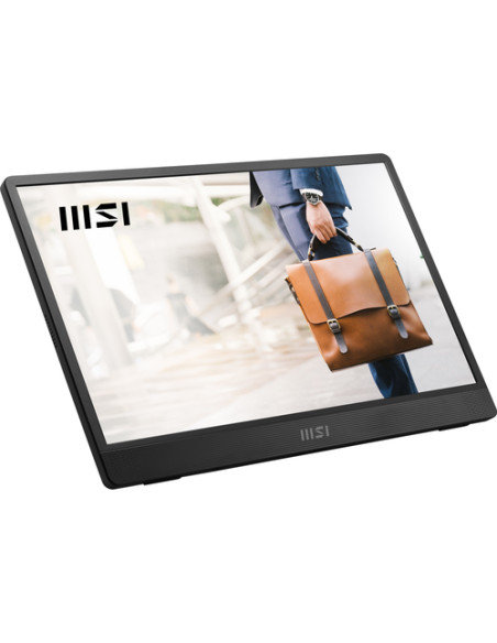 MSI Pro MP161 E2 Monitor portatile Nero 39,6 cm (15.6") LED 1920 x 1080 Pixel